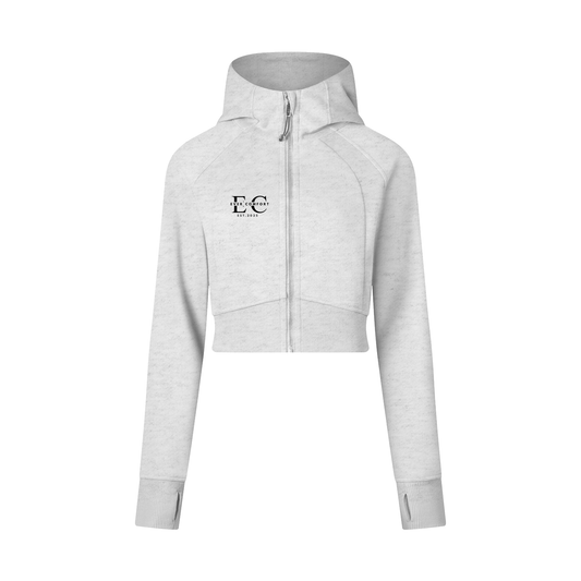 EverComfort Cropped Zip-Through Hoodie