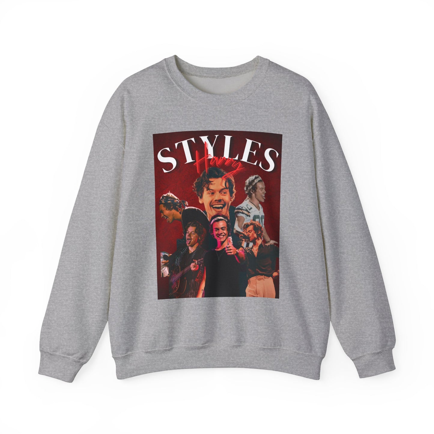 Harry Styles Inspired Sweatshirt, One Direction Band Merch, Harry Styles Fan Gift, Vintage Graphic Jumper, Music Lover Top