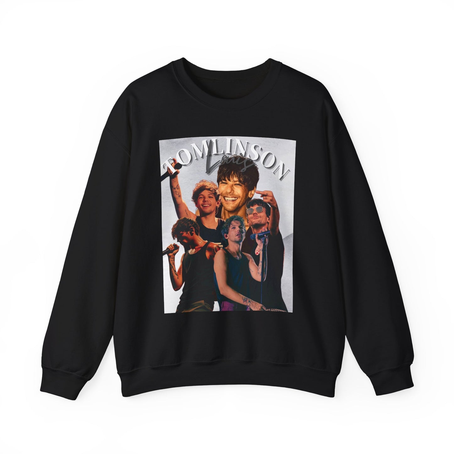 Louis Tomlinson Inspired Sweatshirt, Louis, One Direction Merchandise, Music Lover Jumper,