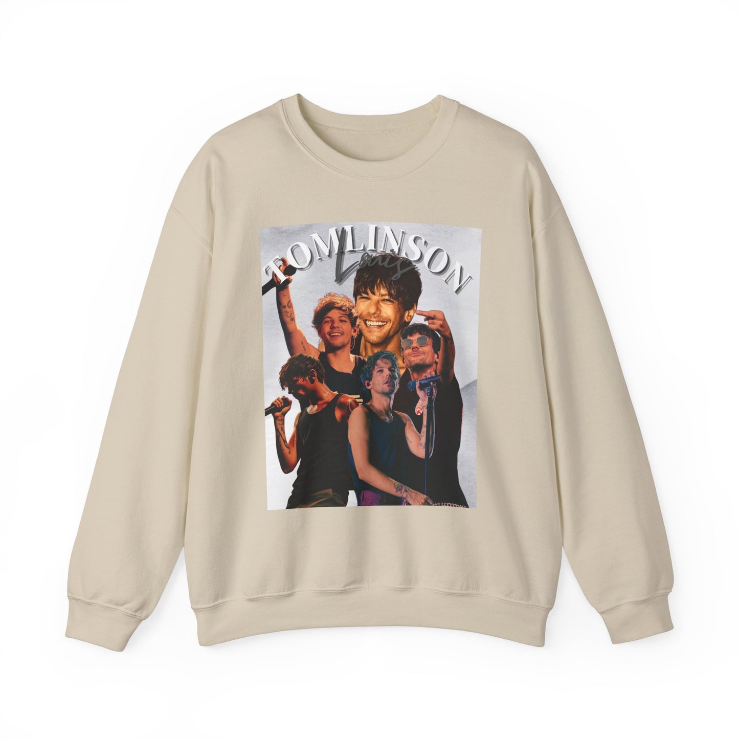 Louis Tomlinson Inspired Sweatshirt, Louis, One Direction Merchandise, Music Lover Jumper,