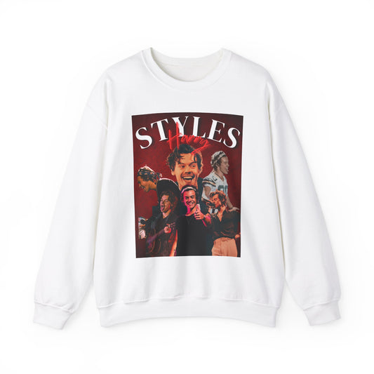 Harry Styles Inspired Sweatshirt, One Direction Band Merch, Harry Styles Fan Gift, Vintage Graphic Jumper, Music Lover Top