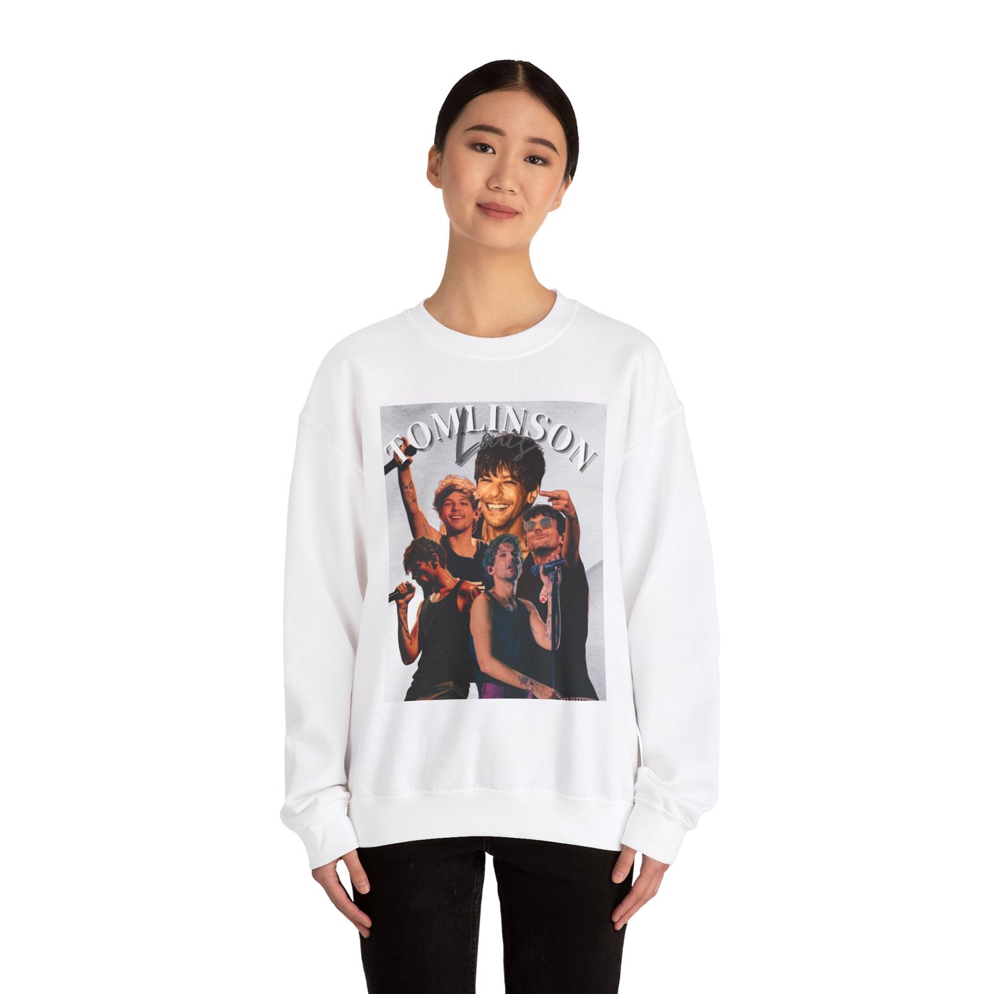 Louis Tomlinson Inspired Sweatshirt, Louis, One Direction Merchandise, Music Lover Jumper,