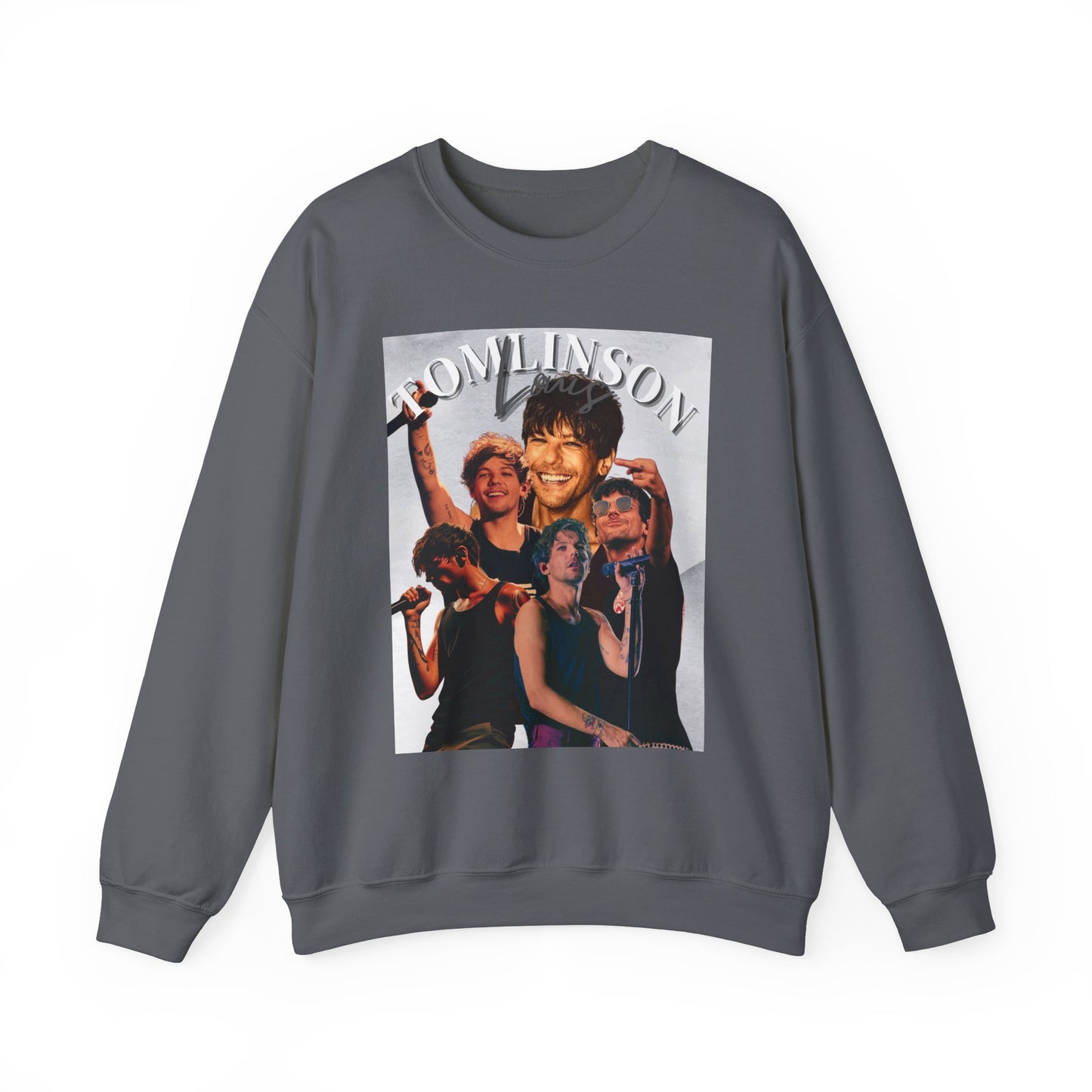 Louis Tomlinson Inspired Sweatshirt, Louis, One Direction Merchandise, Music Lover Jumper,