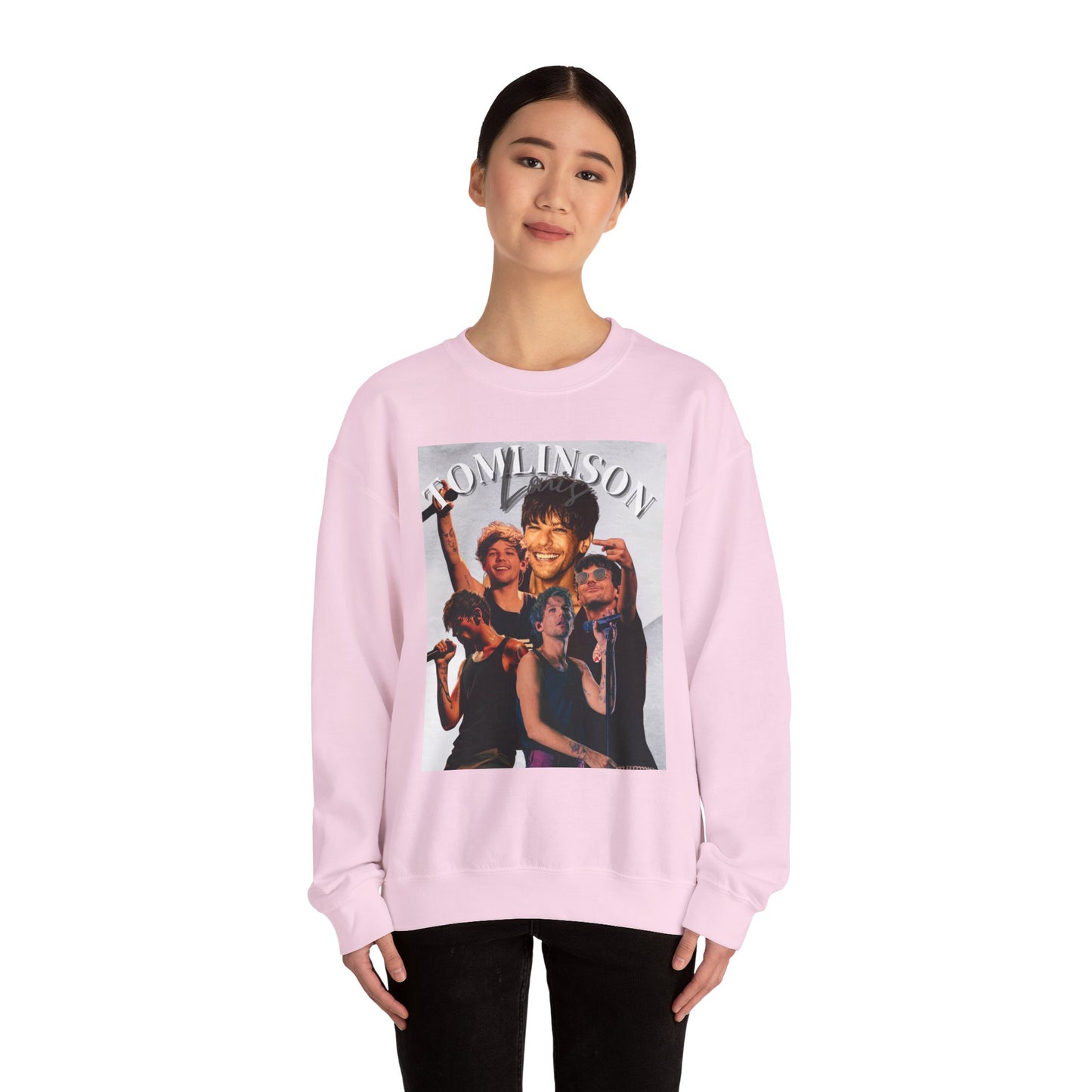 Louis Tomlinson Inspired Sweatshirt, Louis, One Direction Merchandise, Music Lover Jumper,