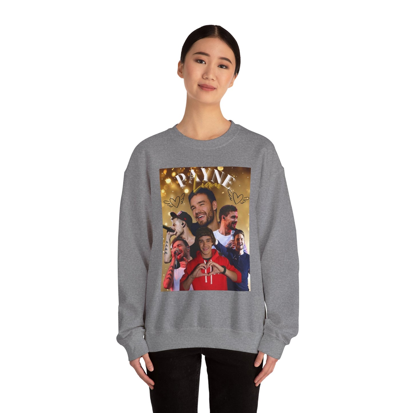 Liam Payne Sweatshirt, Cozy Crewneck Jumper, 1D Fan Apparel, Comfy Pullover, Directioner Merch, Unisex Sweater