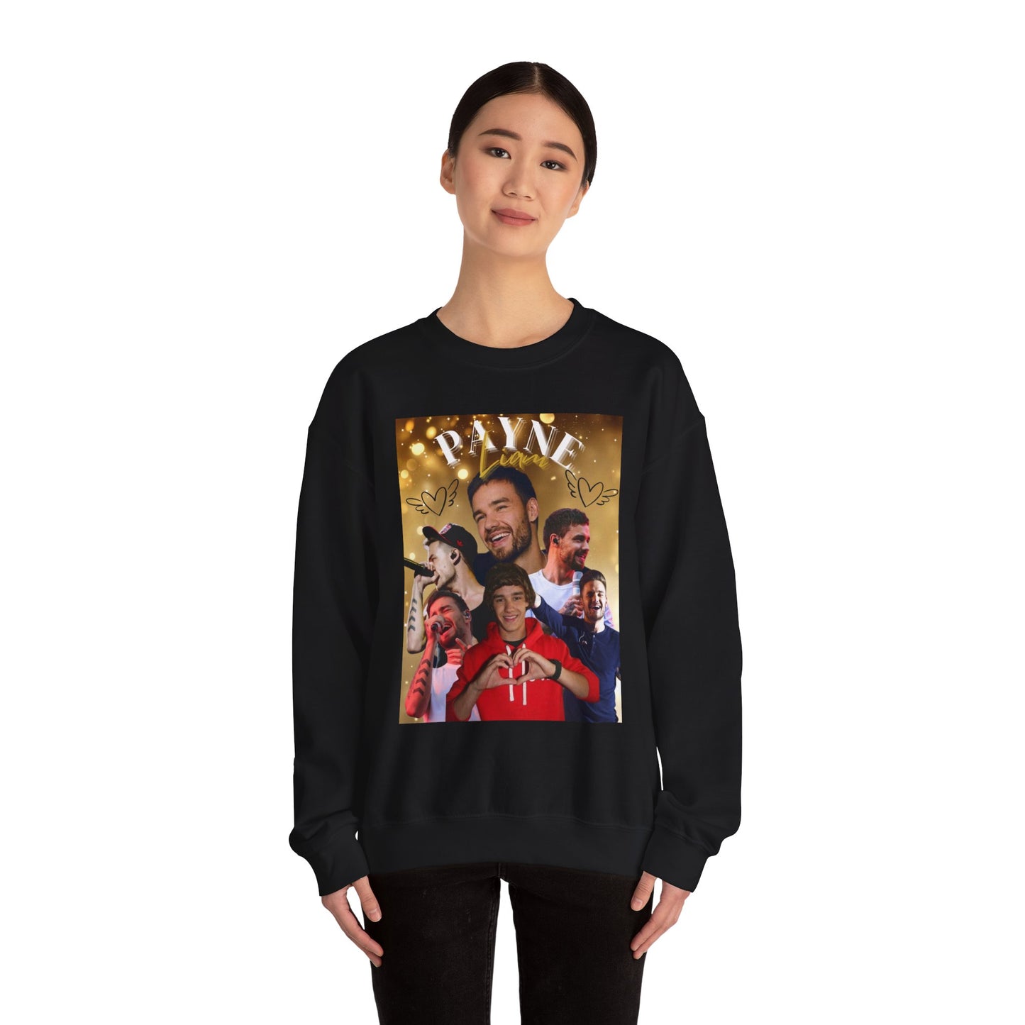 Liam Payne Sweatshirt, Cozy Crewneck Jumper, 1D Fan Apparel, Comfy Pullover, Directioner Merch, Unisex Sweater