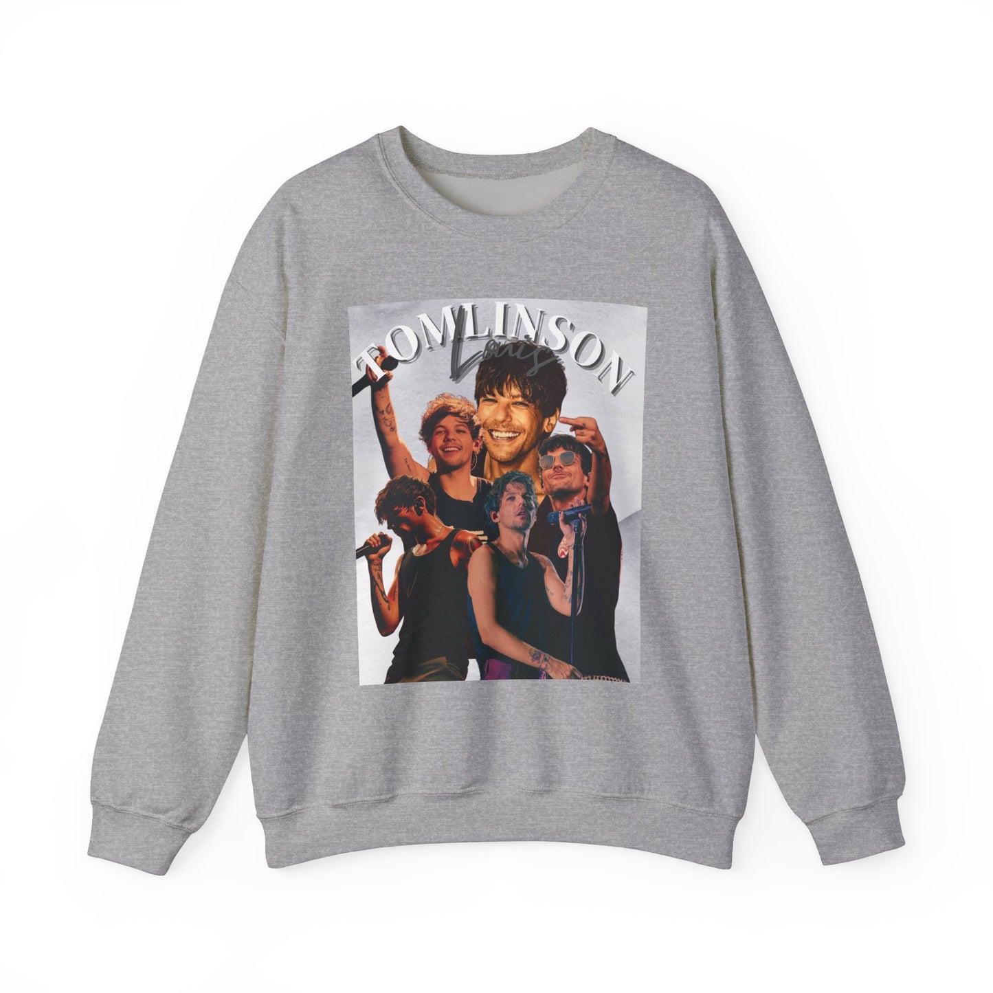 Louis Tomlinson Inspired Sweatshirt, Louis, One Direction Merchandise, Music Lover Jumper,