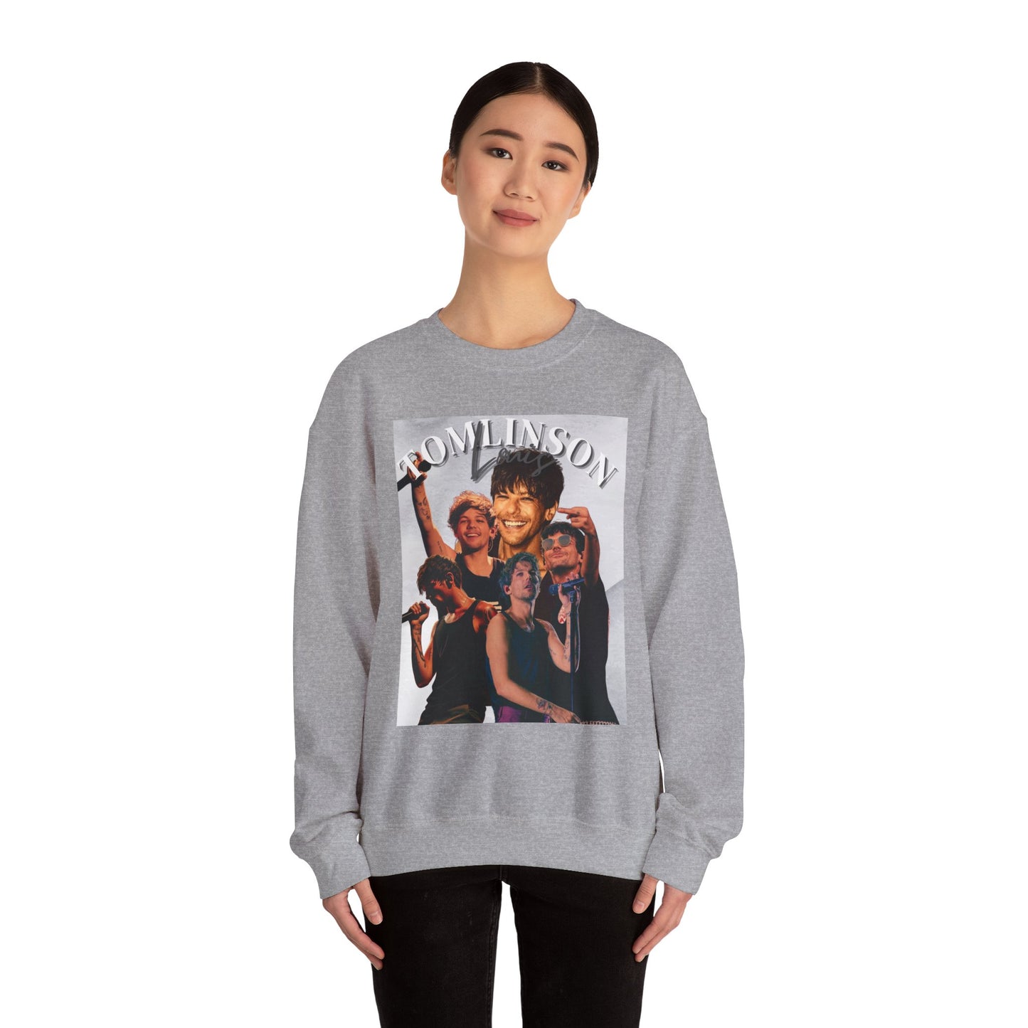 Louis Tomlinson Inspired Sweatshirt, Louis, One Direction Merchandise, Music Lover Jumper,