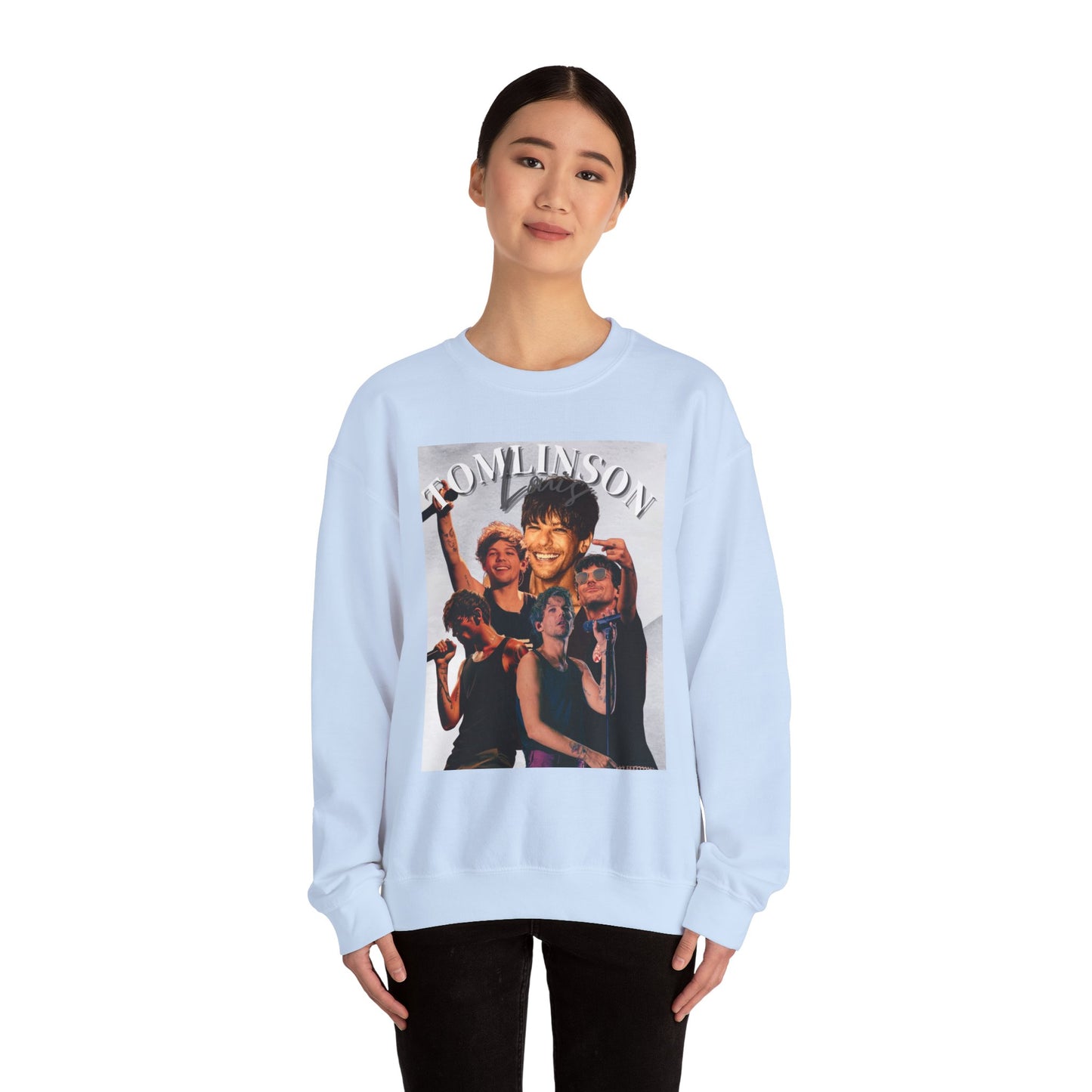 Louis Tomlinson Inspired Sweatshirt, Louis, One Direction Merchandise, Music Lover Jumper,