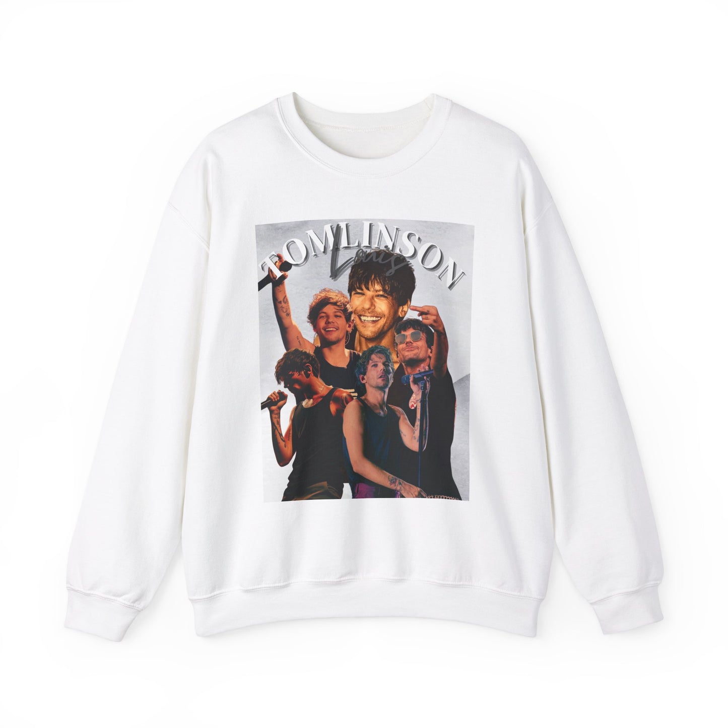 Louis Tomlinson Inspired Sweatshirt, Louis, One Direction Merchandise, Music Lover Jumper,