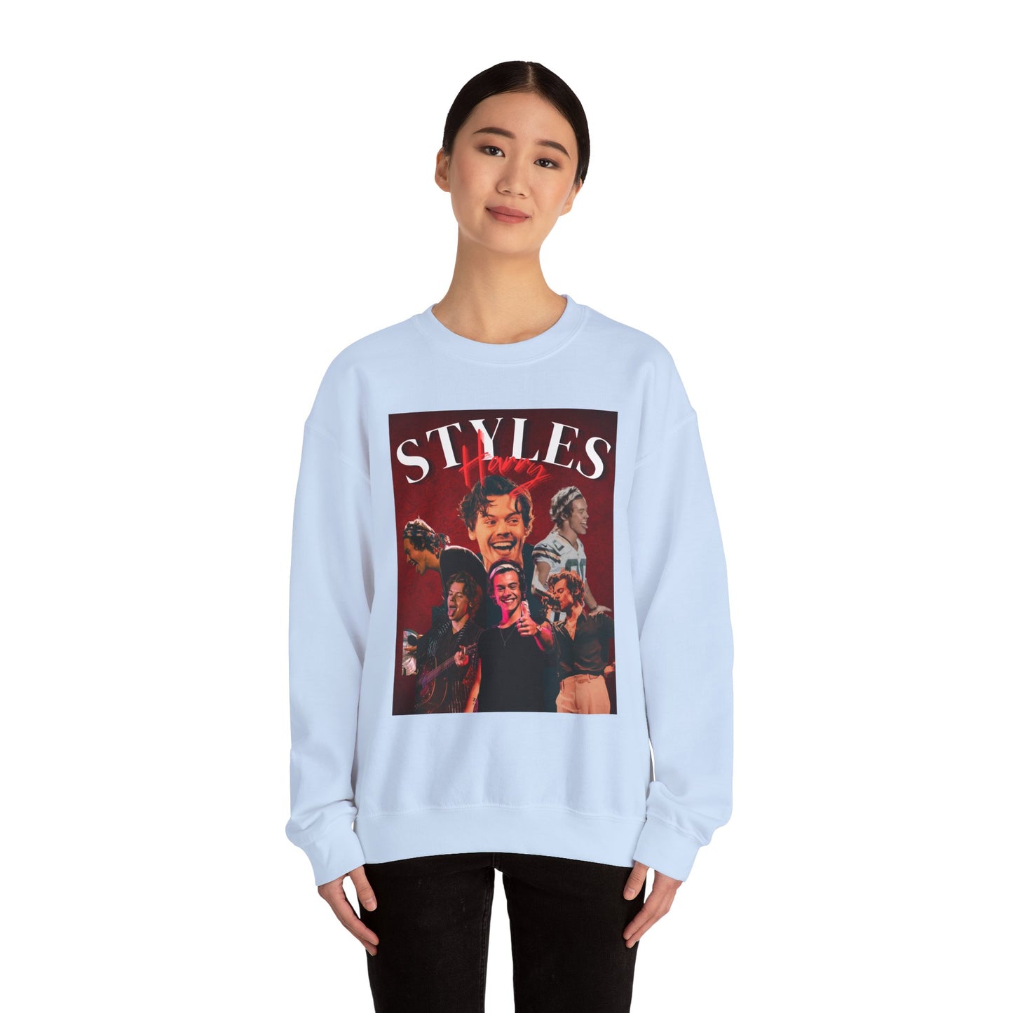 Harry Styles Inspired Sweatshirt, One Direction Band Merch, Harry Styles Fan Gift, Vintage Graphic Jumper, Music Lover Top