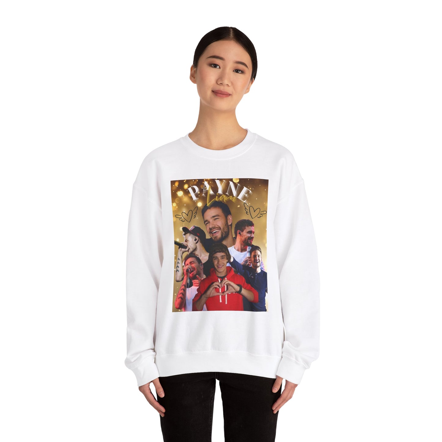 Liam Payne Sweatshirt, Cozy Crewneck Jumper, 1D Fan Apparel, Comfy Pullover, Directioner Merch, Unisex Sweater