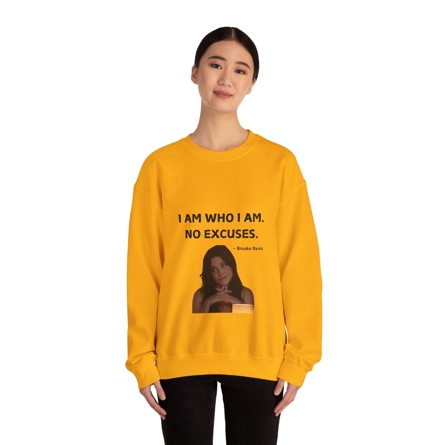 Brooke Davis Quote Inspired Sweatshirt, One Tree Hill Crewneck Jumper, Unisex Pullover Top, TV Show Fan Gift, Custom Graphic Print Apparel