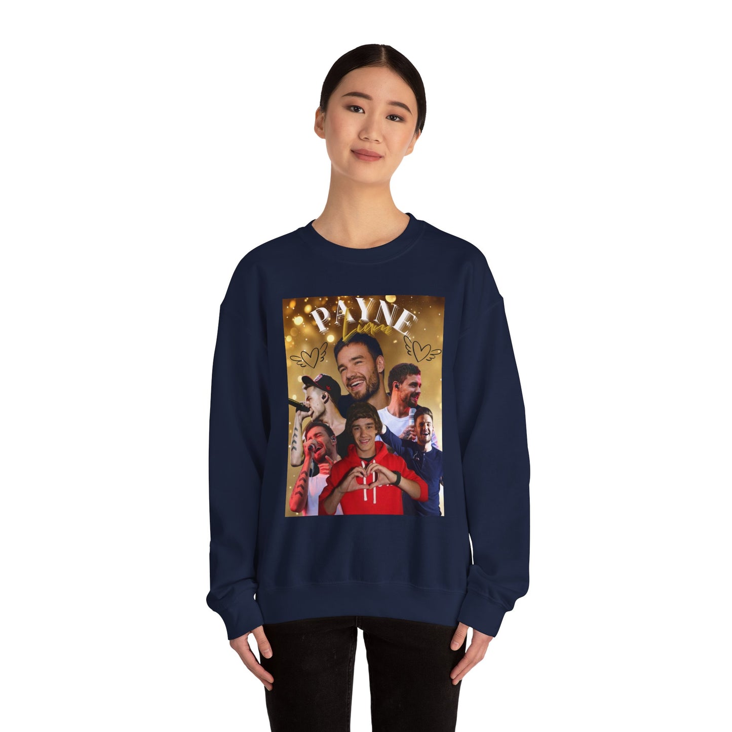 Liam Payne Sweatshirt, Cozy Crewneck Jumper, 1D Fan Apparel, Comfy Pullover, Directioner Merch, Unisex Sweater