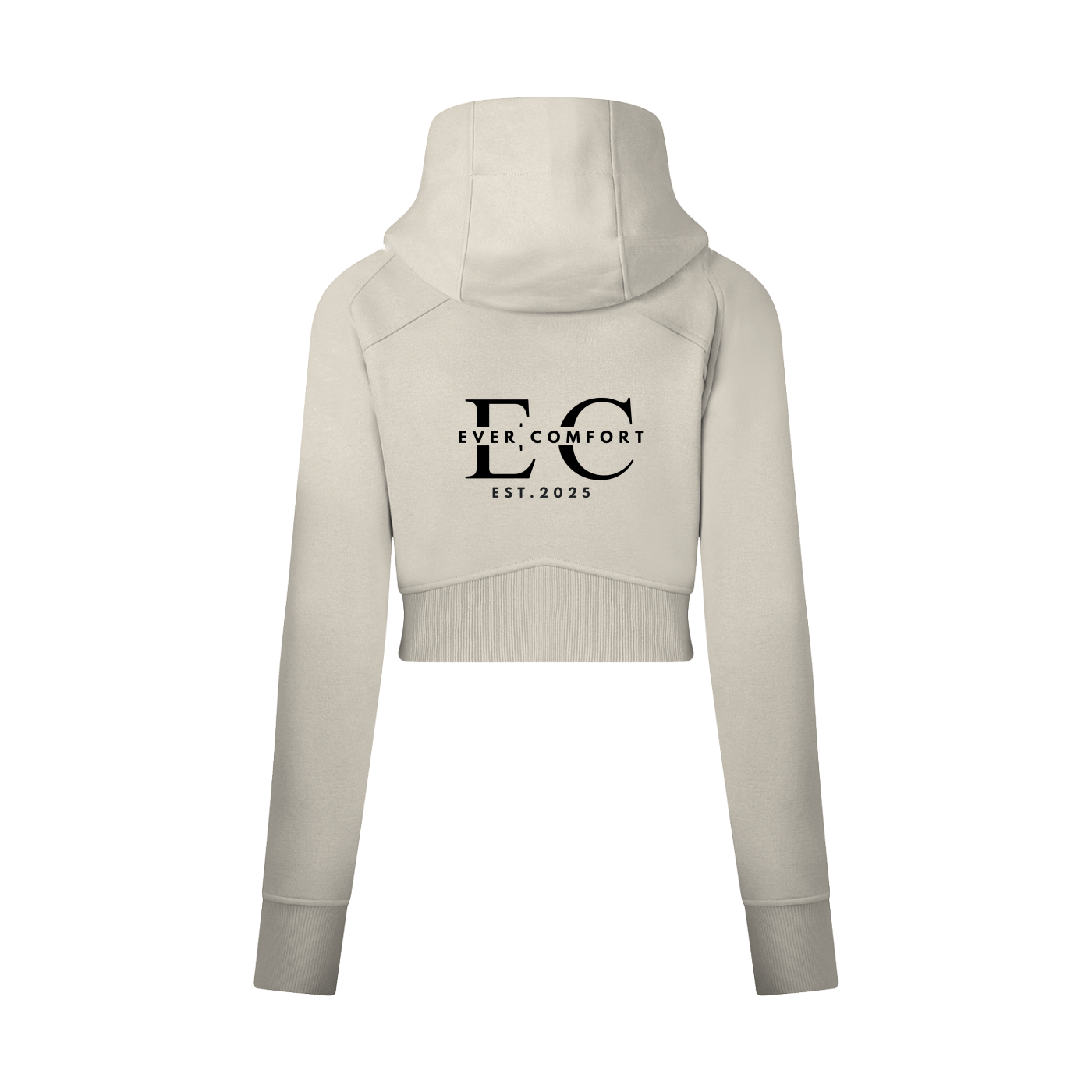 EverComfort Cropped Zip-Through Hoodie