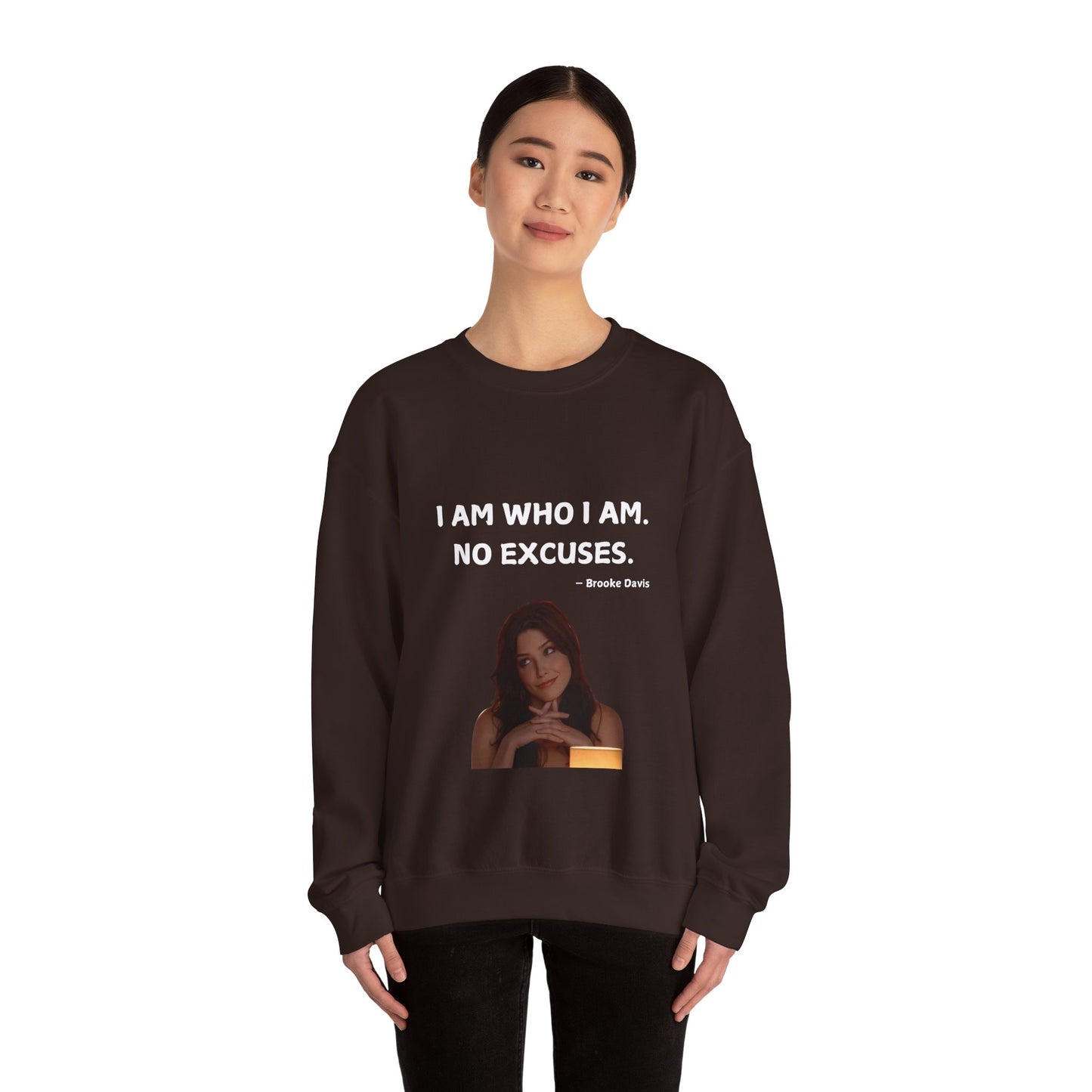 Brooke Davis Quote Inspired Sweatshirt, One Tree Hill Crewneck Jumper, Unisex Pullover Top, TV Show Fan Gift, Custom Graphic Print Apparel