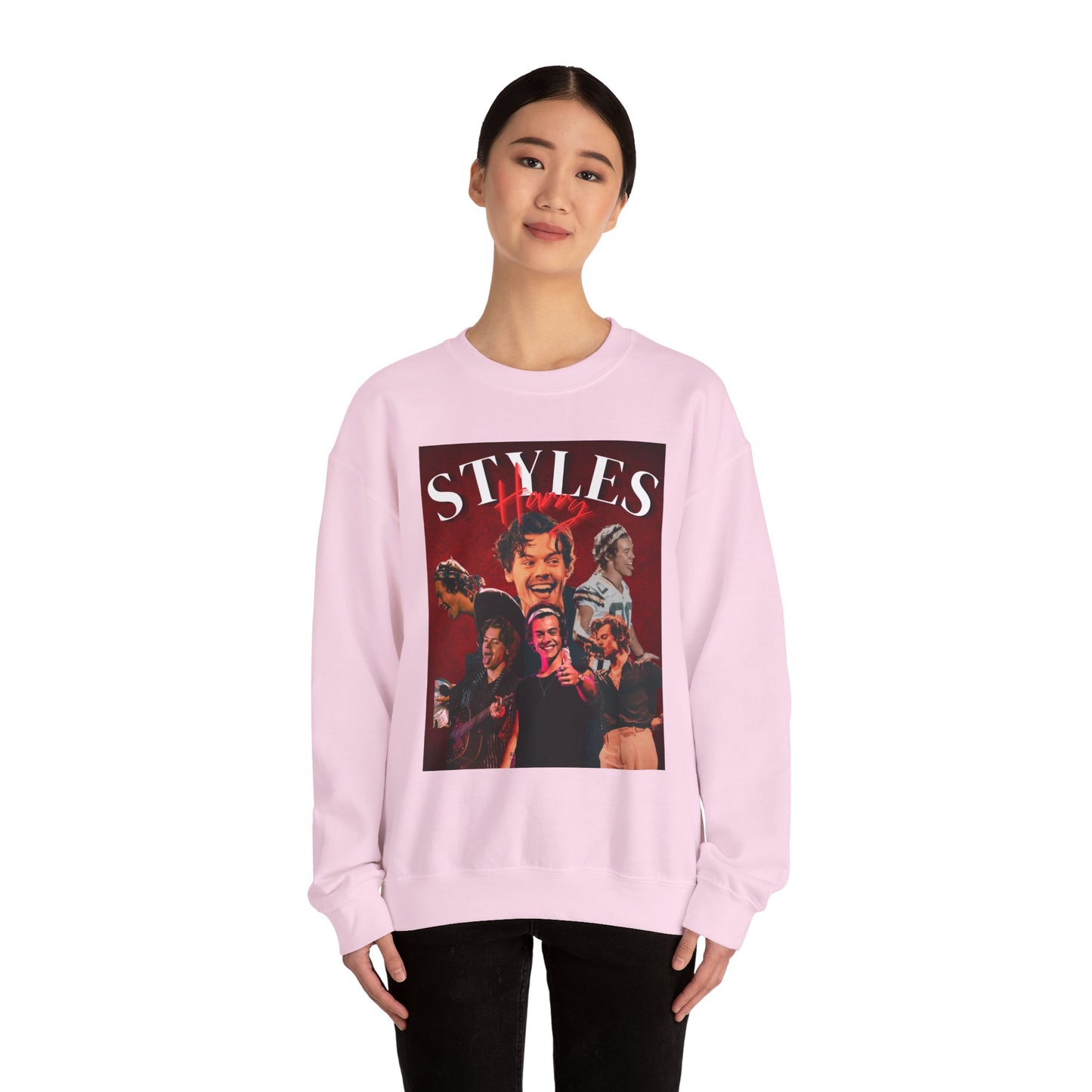 Harry Styles Inspired Sweatshirt, One Direction Band Merch, Harry Styles Fan Gift, Vintage Graphic Jumper, Music Lover Top