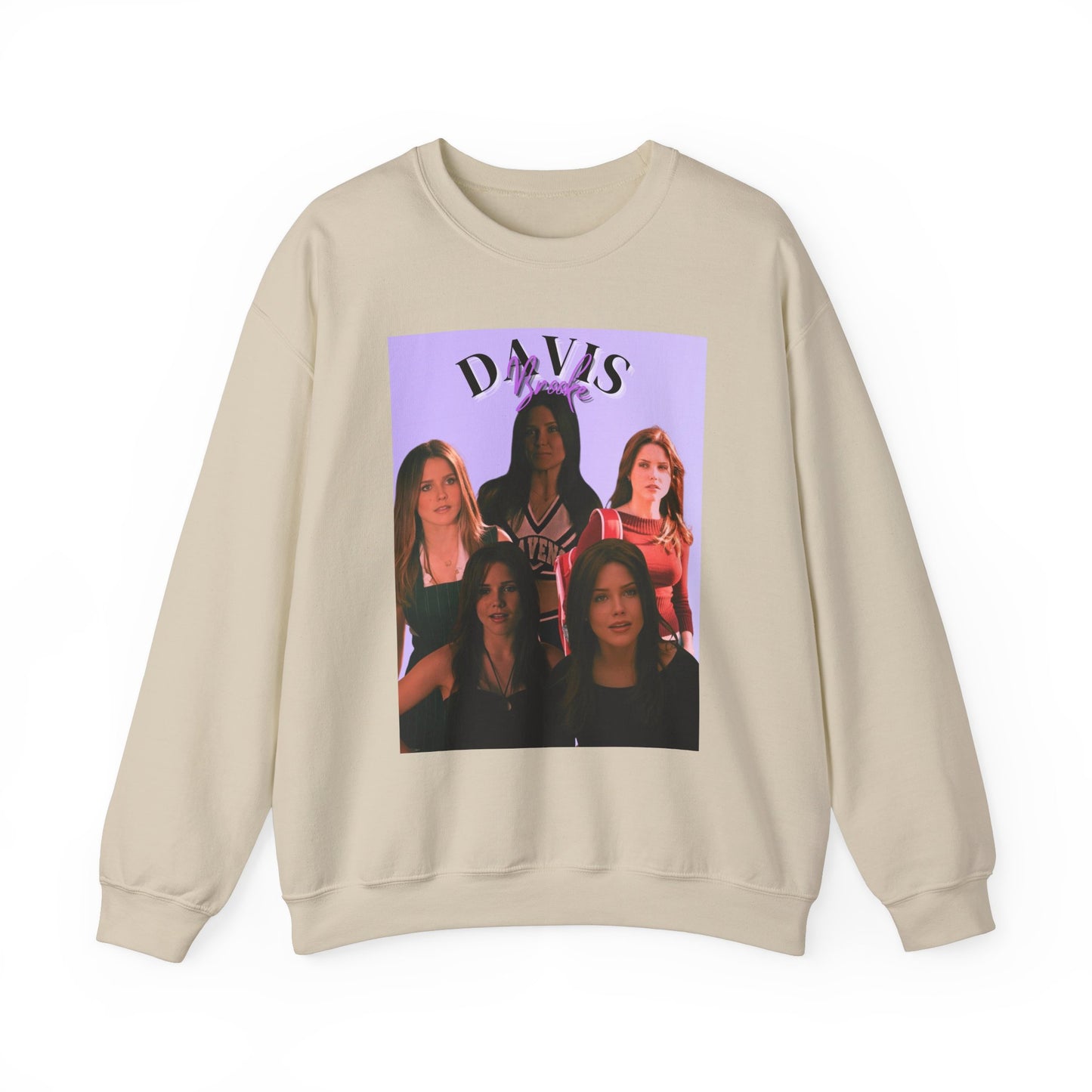 Brooke Davis Inspired Sweatshirt, One Tree Hill Crewneck Jumper, Unisex Pullover Top, TV Show Fan Gift, Custom Graphic Print Apparel