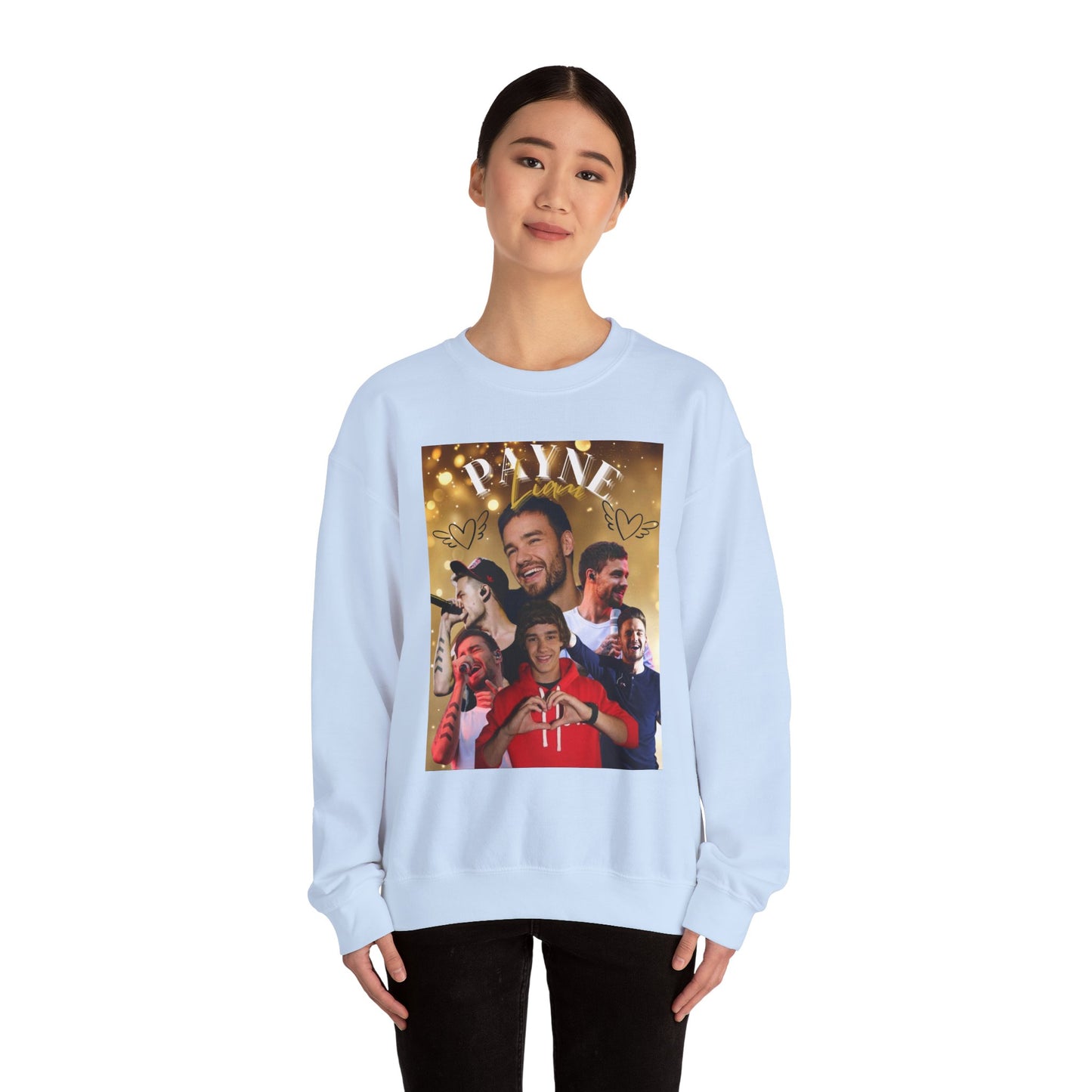 Liam Payne Sweatshirt, Cozy Crewneck Jumper, 1D Fan Apparel, Comfy Pullover, Directioner Merch, Unisex Sweater