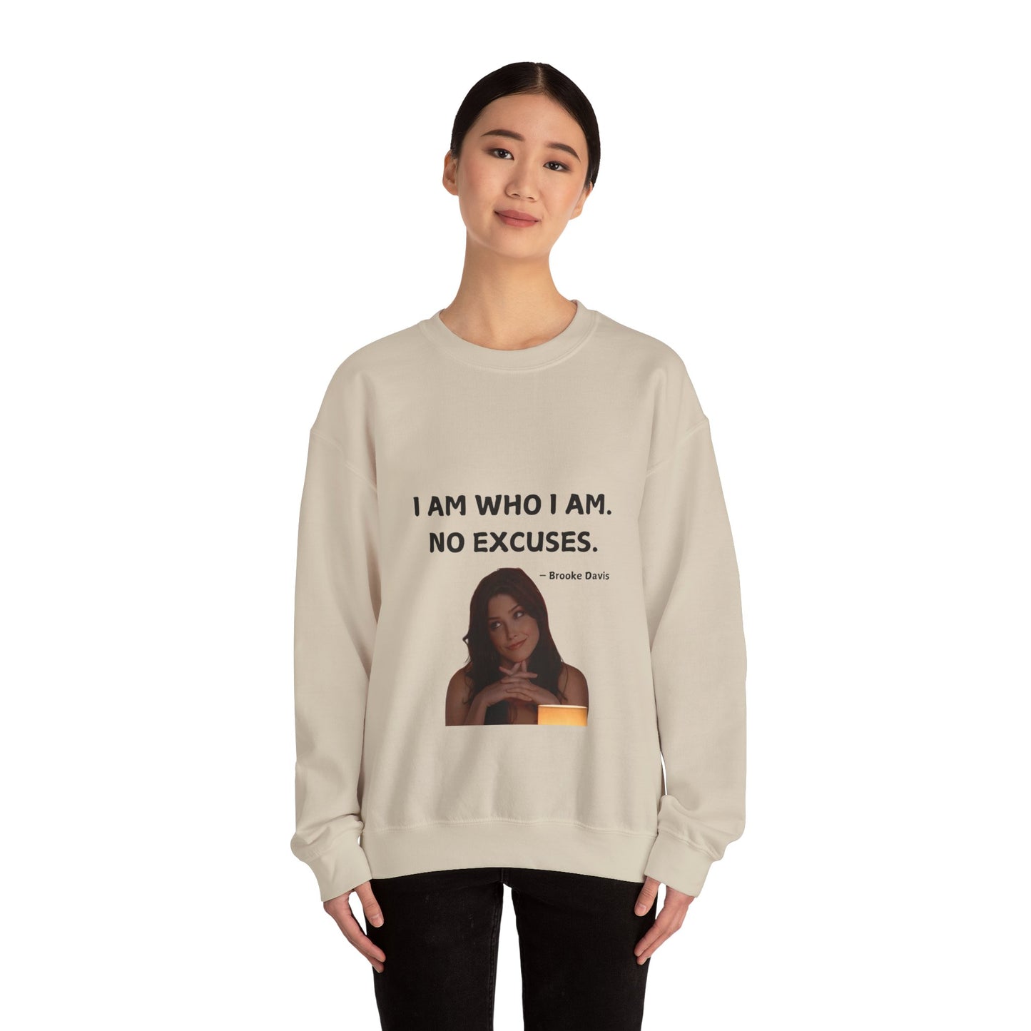 Brooke Davis Quote Inspired Sweatshirt, One Tree Hill Crewneck Jumper, Unisex Pullover Top, TV Show Fan Gift, Custom Graphic Print Apparel