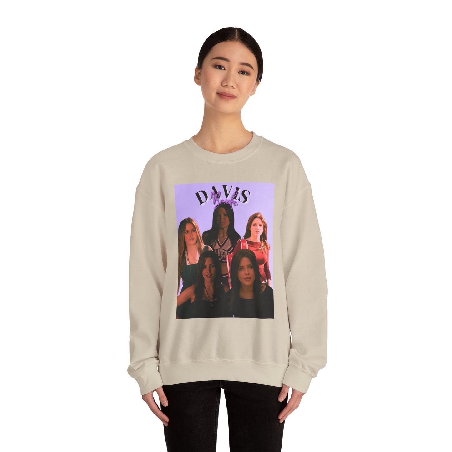 Brooke Davis Inspired Sweatshirt, One Tree Hill Crewneck Jumper, Unisex Pullover Top, TV Show Fan Gift, Custom Graphic Print Apparel