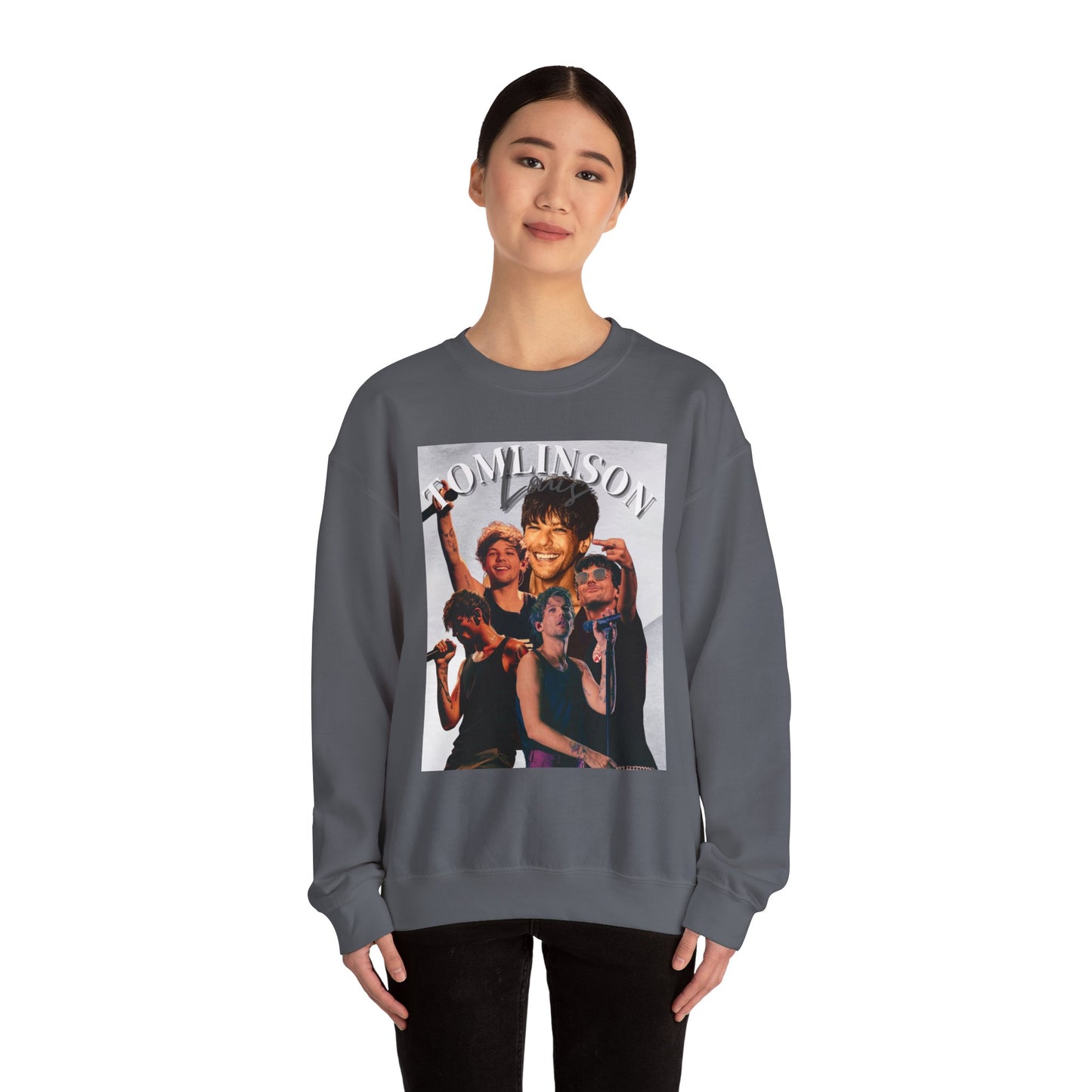 Louis Tomlinson Inspired Sweatshirt, Louis, One Direction Merchandise, Music Lover Jumper,